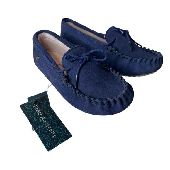 EMU Australia Amity Kids Youth Moccasin Slippers Size Kids 1 - Picture 1 of 16